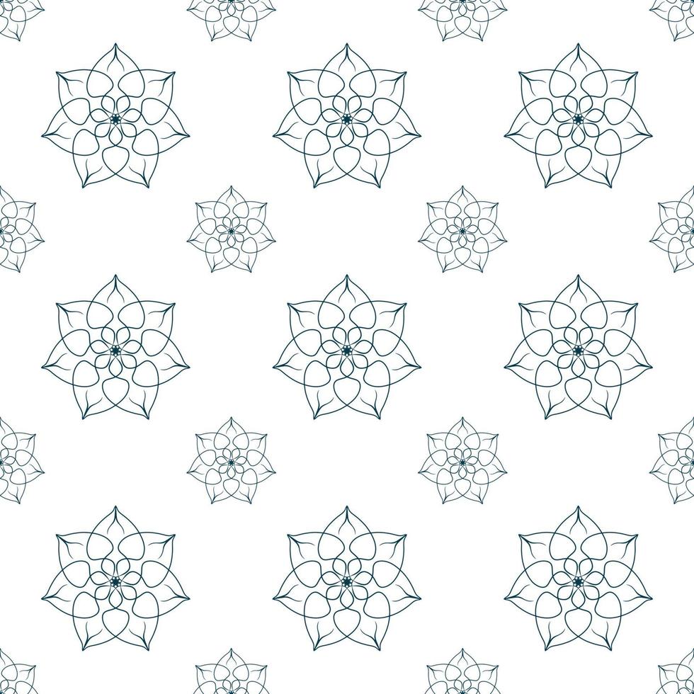 Hand-Drawn seamless repeat pattern, repeat pattern tiles. vector