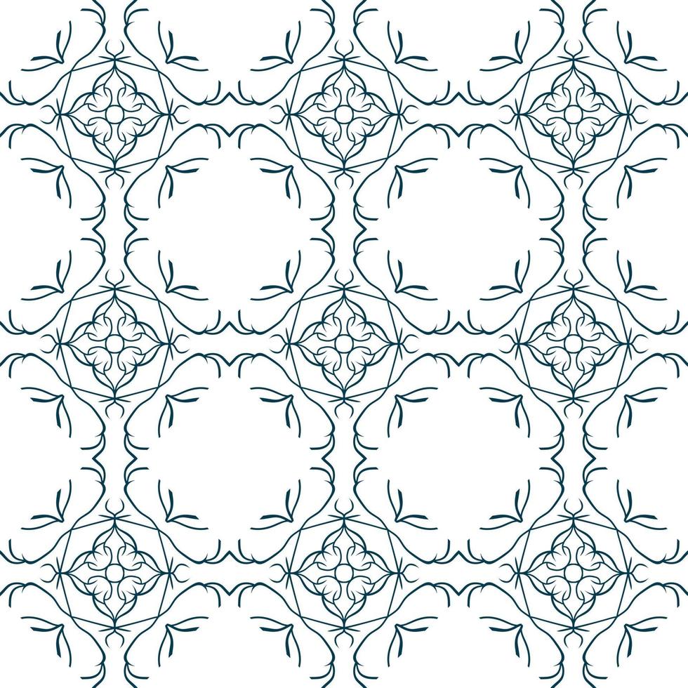 patrón de repetición sin costuras dibujado a mano, azulejos de patrón de repetición. vector
