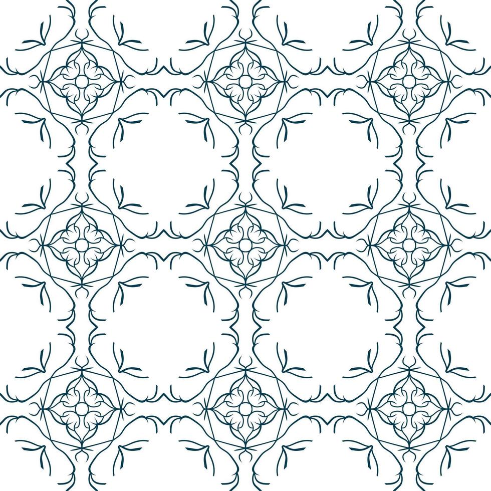 patrón de repetición sin costuras dibujado a mano, azulejos de patrón de repetición. vector