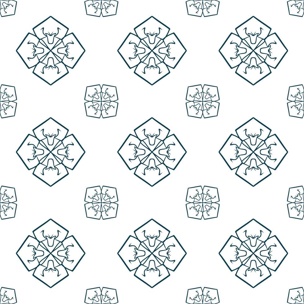 Hand drawn repeat pattern, seamless repeat pattern. vector