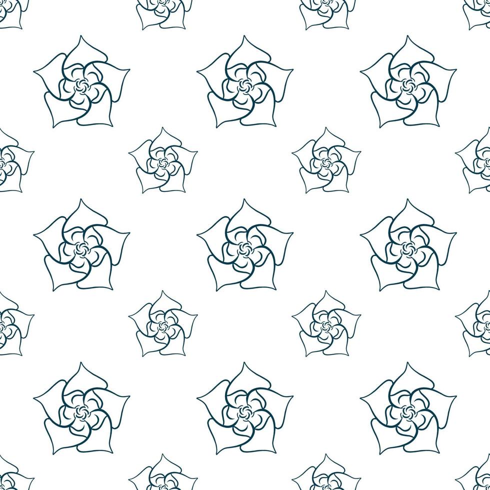 Hand drawn repeat pattern, seamless repeat pattern. vector