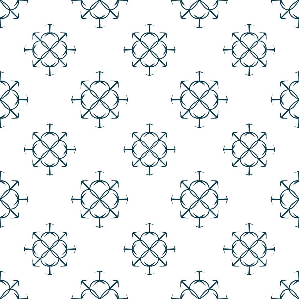 Hand drawn repeat pattern, seamless repeat pattern. vector