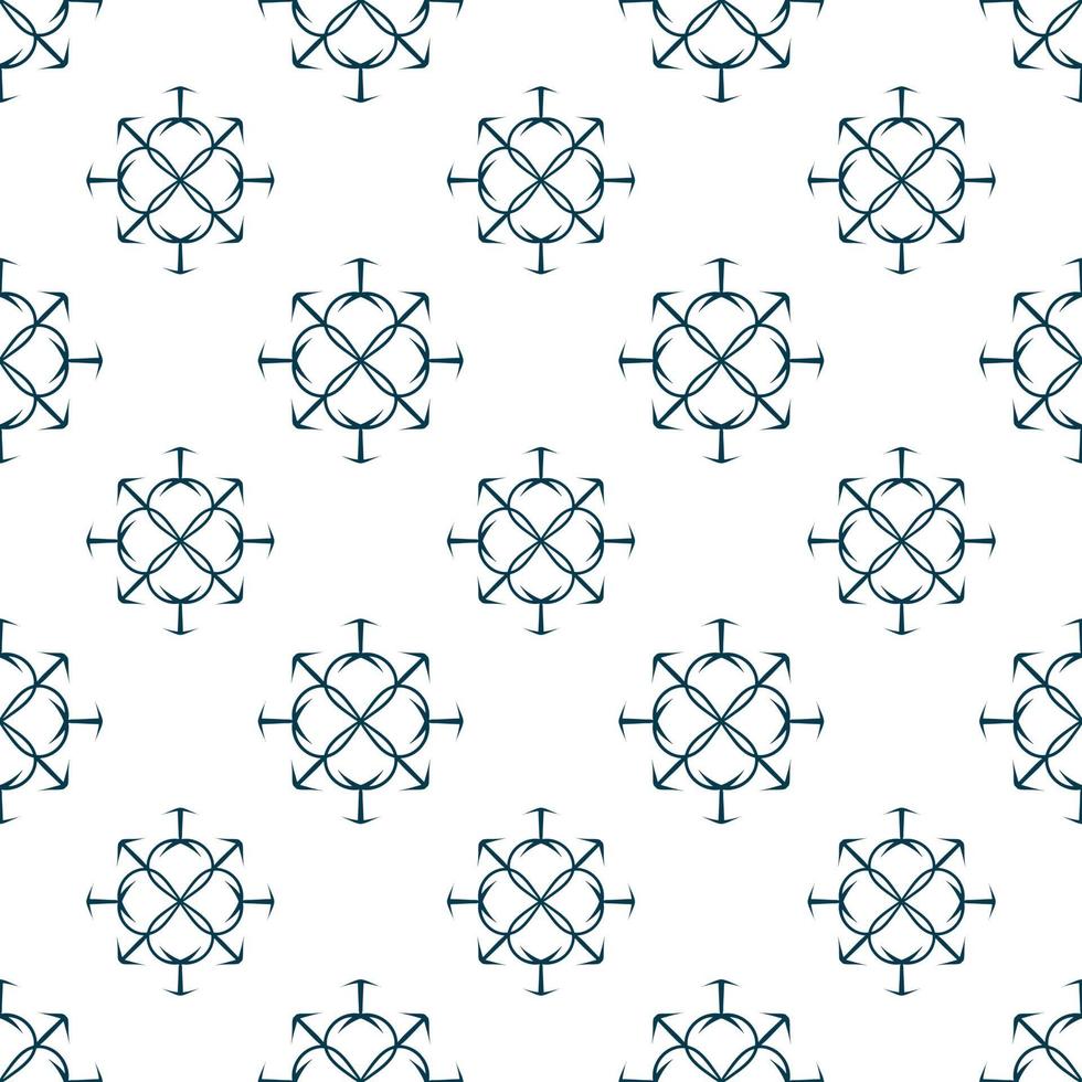 Hand drawn repeat pattern, seamless repeat pattern. vector