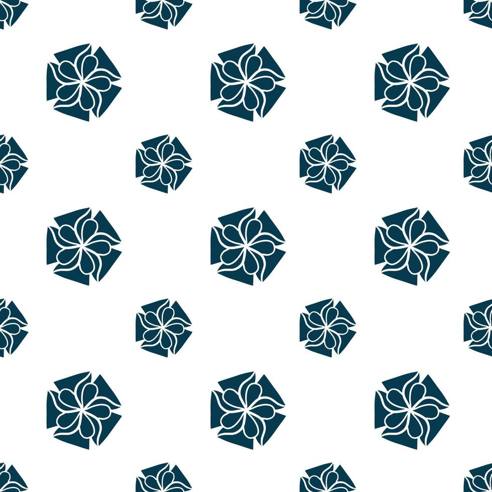 Hand drawn repeat pattern, seamless repeat pattern. vector