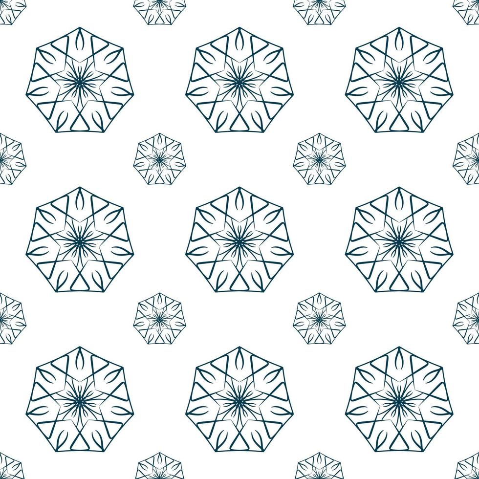 Hand drawn repeat pattern, seamless repeat pattern. vector