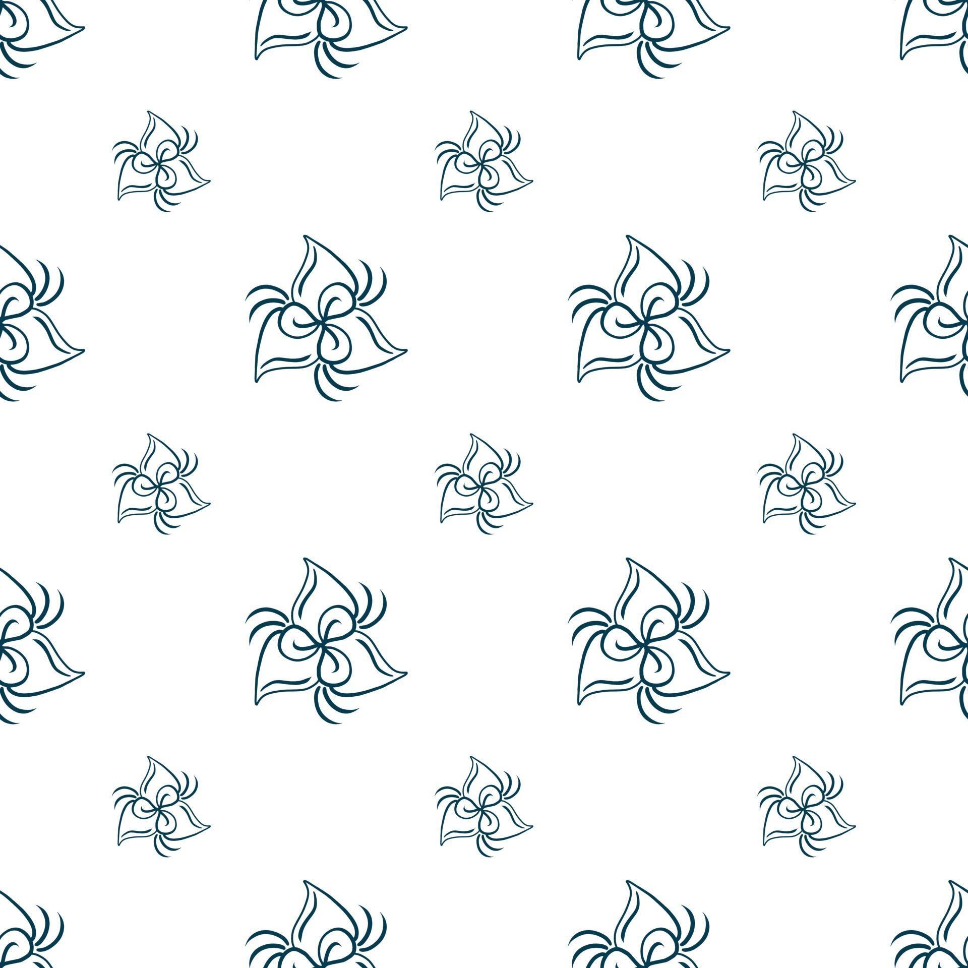 Hand drawn repeat pattern, seamless repeat pattern. 3147781 Vector Art ...