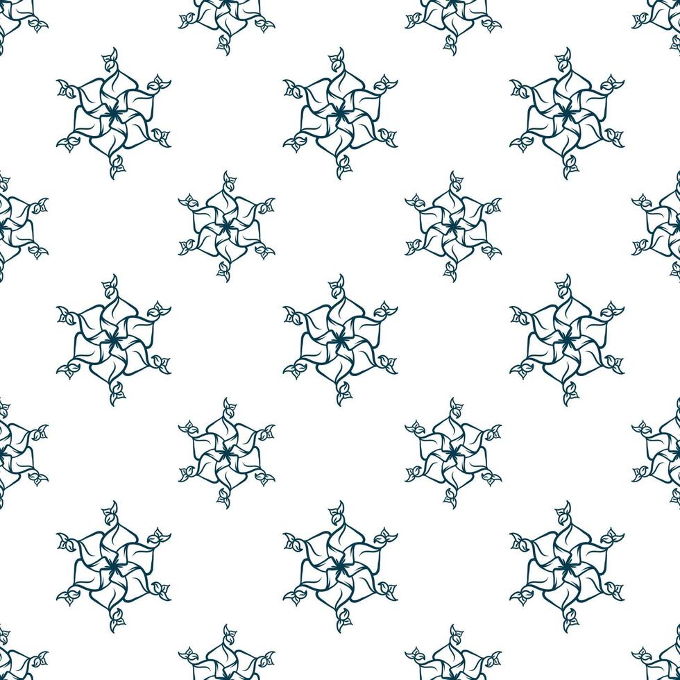 Hand drawn repeat pattern, seamless repeat pattern. vector