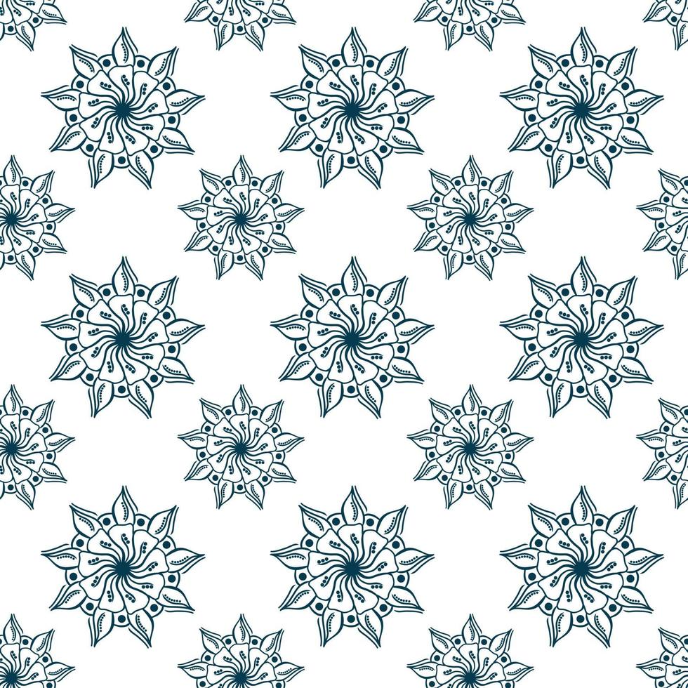 Hand drawn repeat pattern, seamless repeat pattern. vector
