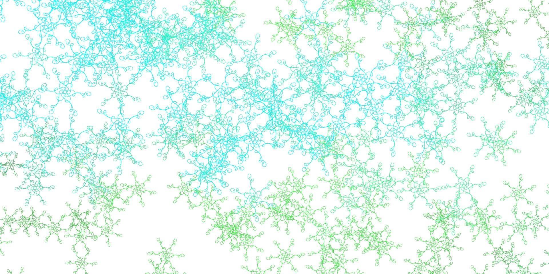 Light Green vector pattern with lines.