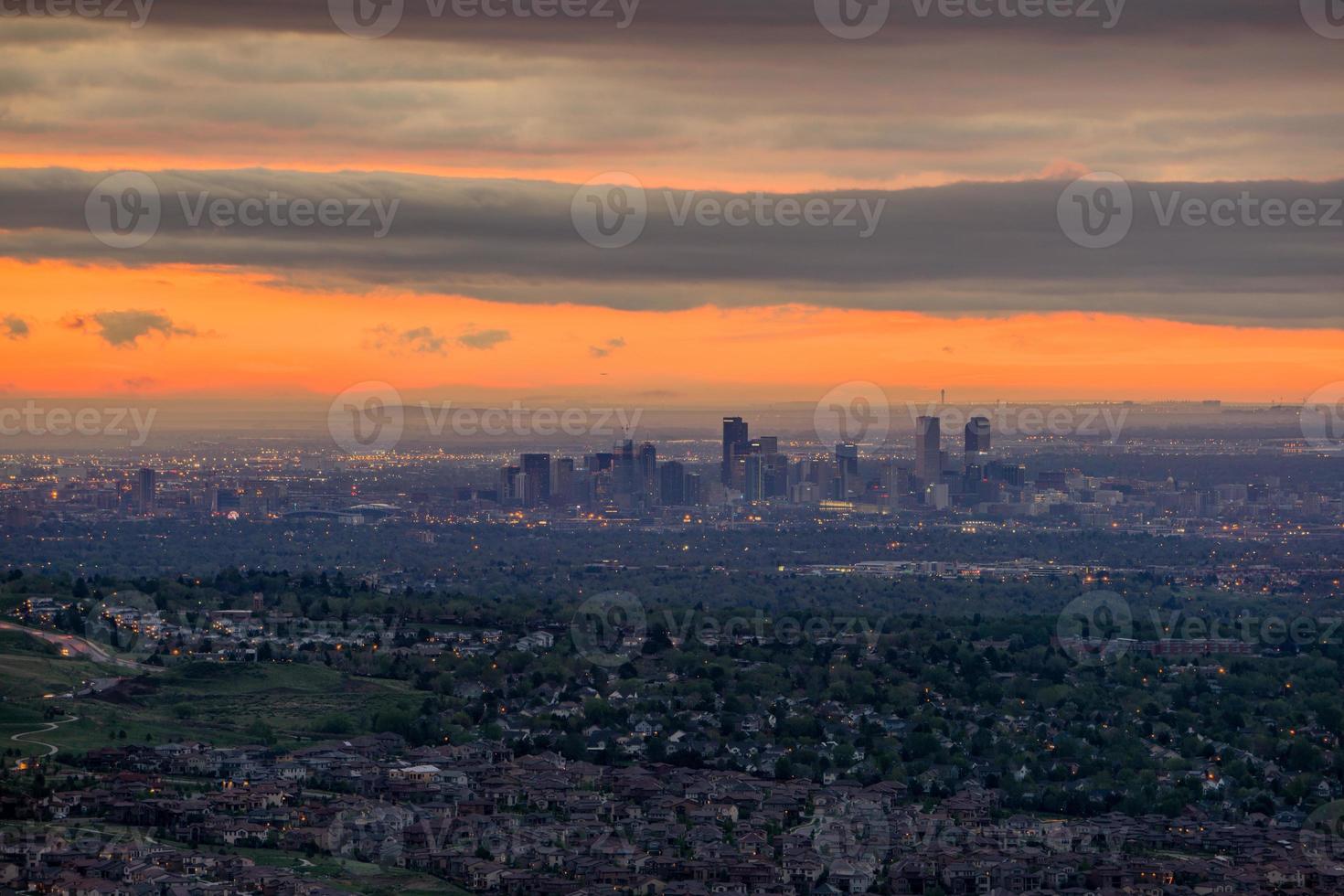 Downtown Denver Sunrise photo