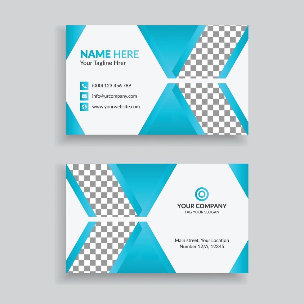 Creative Business Card Template, Corporate Business Card,Business Card vector