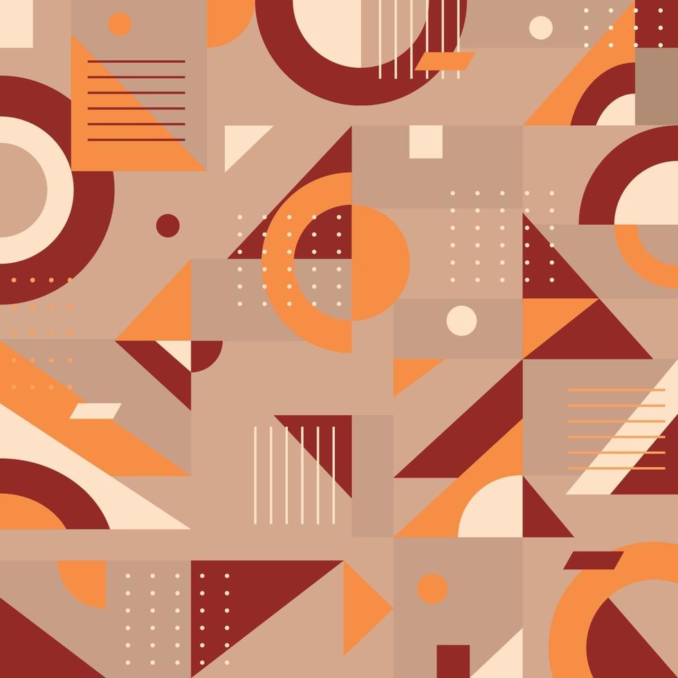 Geometric Vintage Background vector