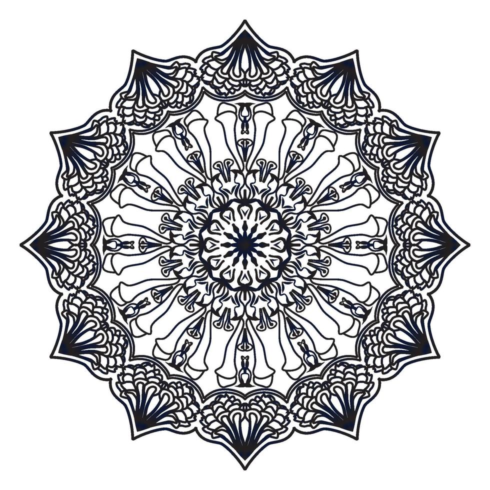 islamic  mandala geometric vector  background design with line art