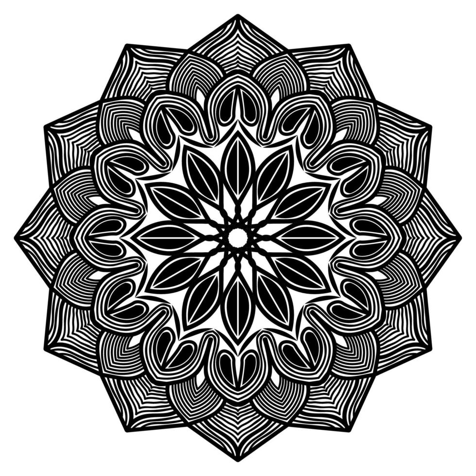 islamic and arabic style pattern design of mandala  graphic design vector
