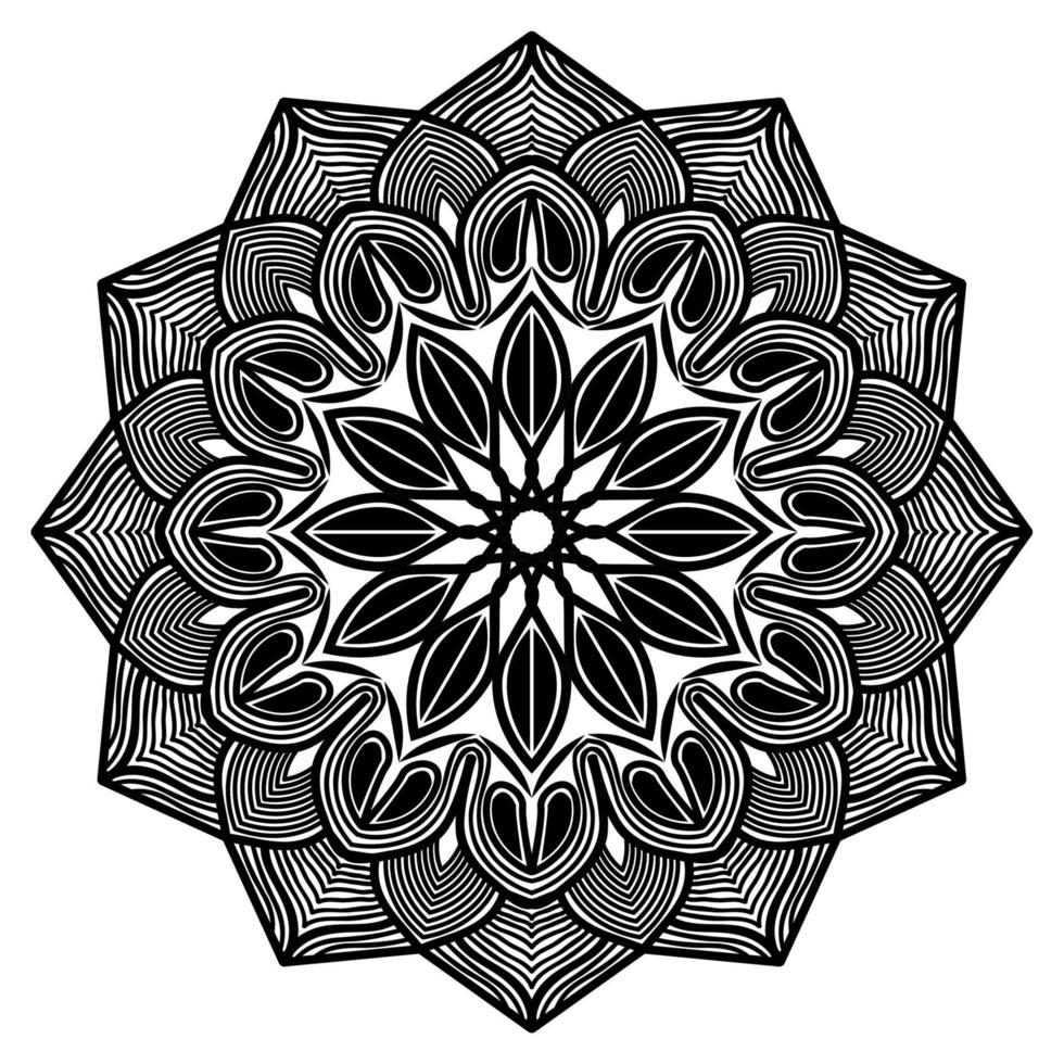 islamic and arabic style pattern design of mandala  graphic design vector