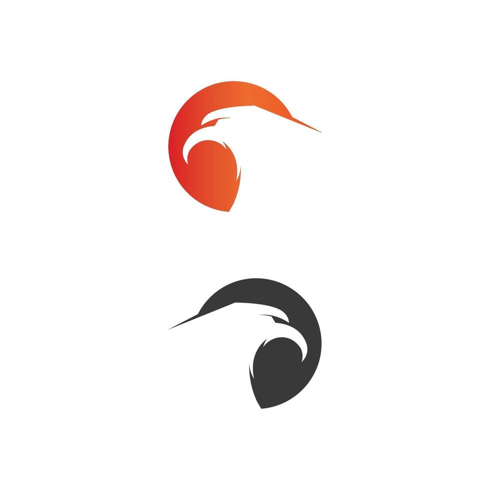 Falcon AND EAGLE  Logo Template vector birds