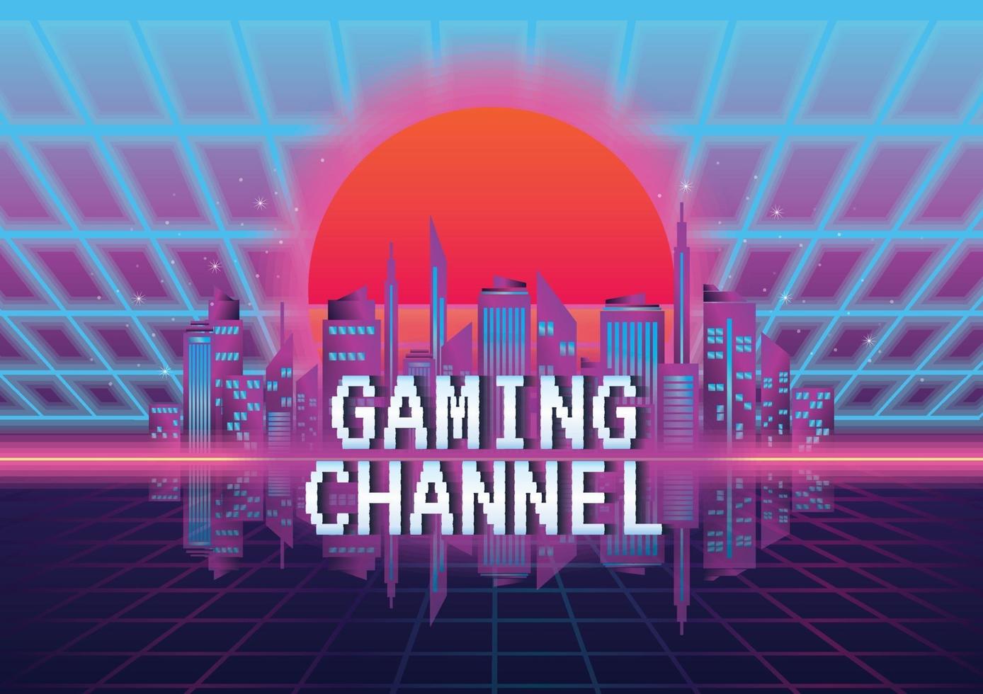 game town Game zone game icon background vector