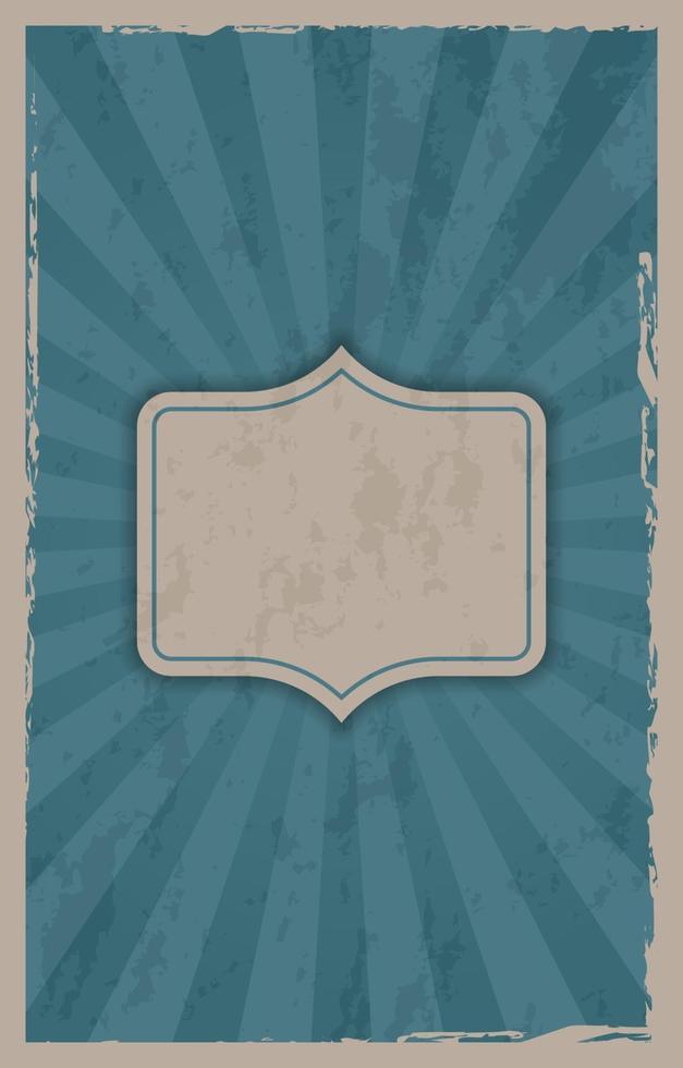 Retro Vintage Grunge Background vector