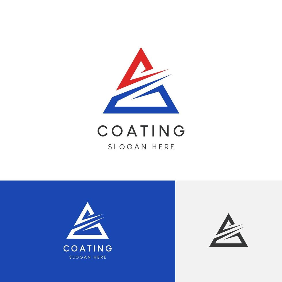 Coating Paint Logo Design 3153454 Vector Art at Vecteezy