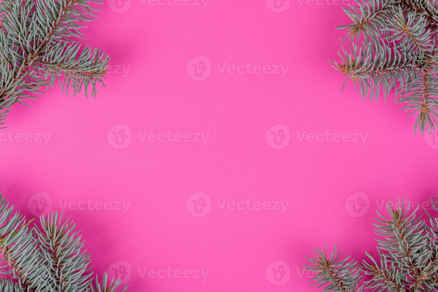 fondo decorativo de colores brillantes de navidad foto