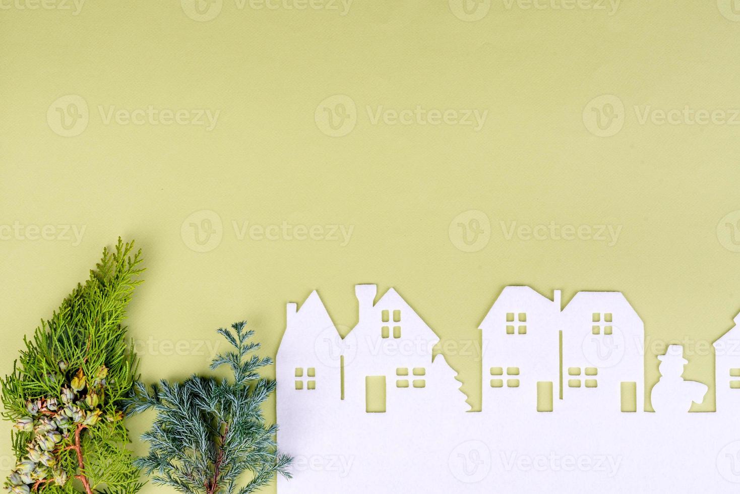 Christmas bright colored decorative background photo