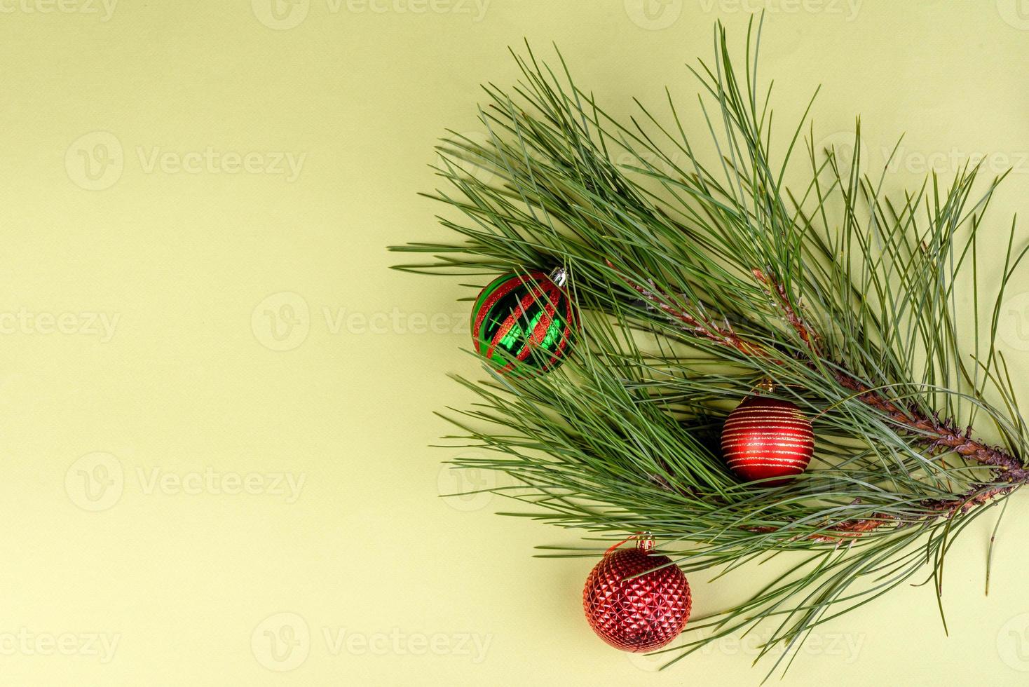 Christmas bright colored decorative background photo