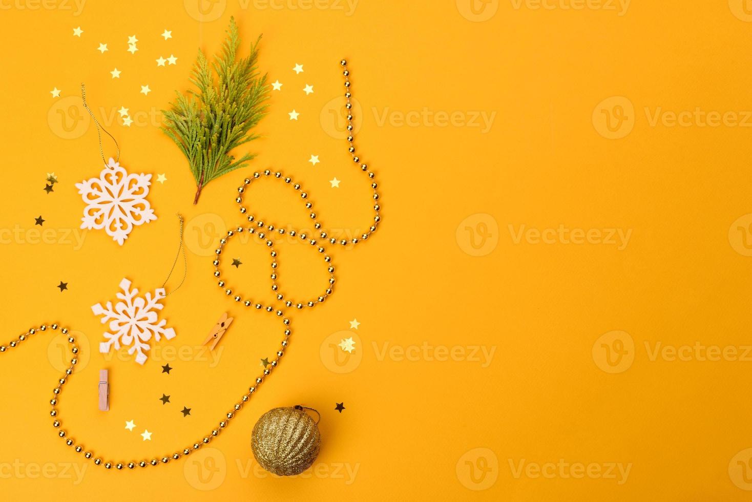 Christmas bright colored decorative background photo