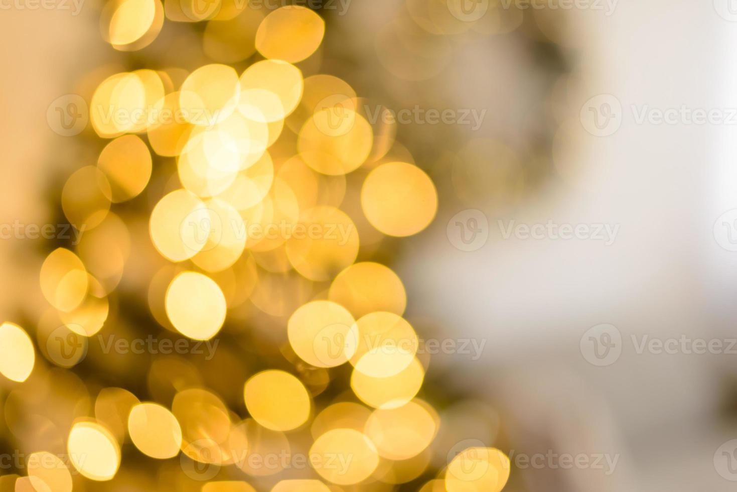 Christmas defocus festive design, defocused garland lights photo