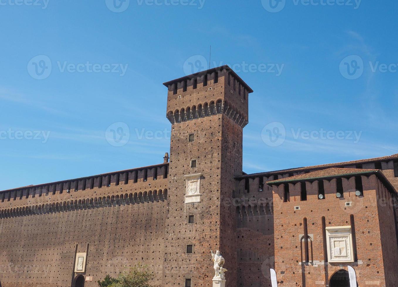 castello sforzesco milán foto