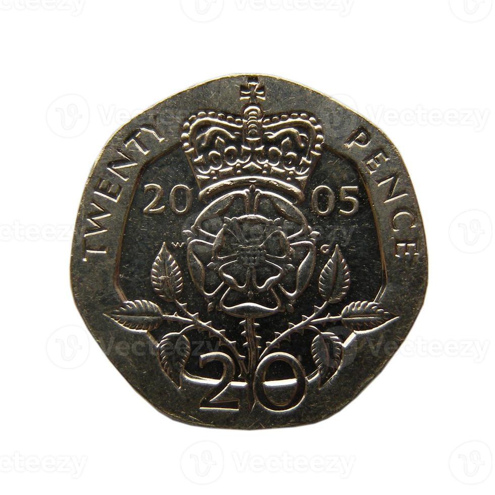 20 pence coin, United Kingdom photo