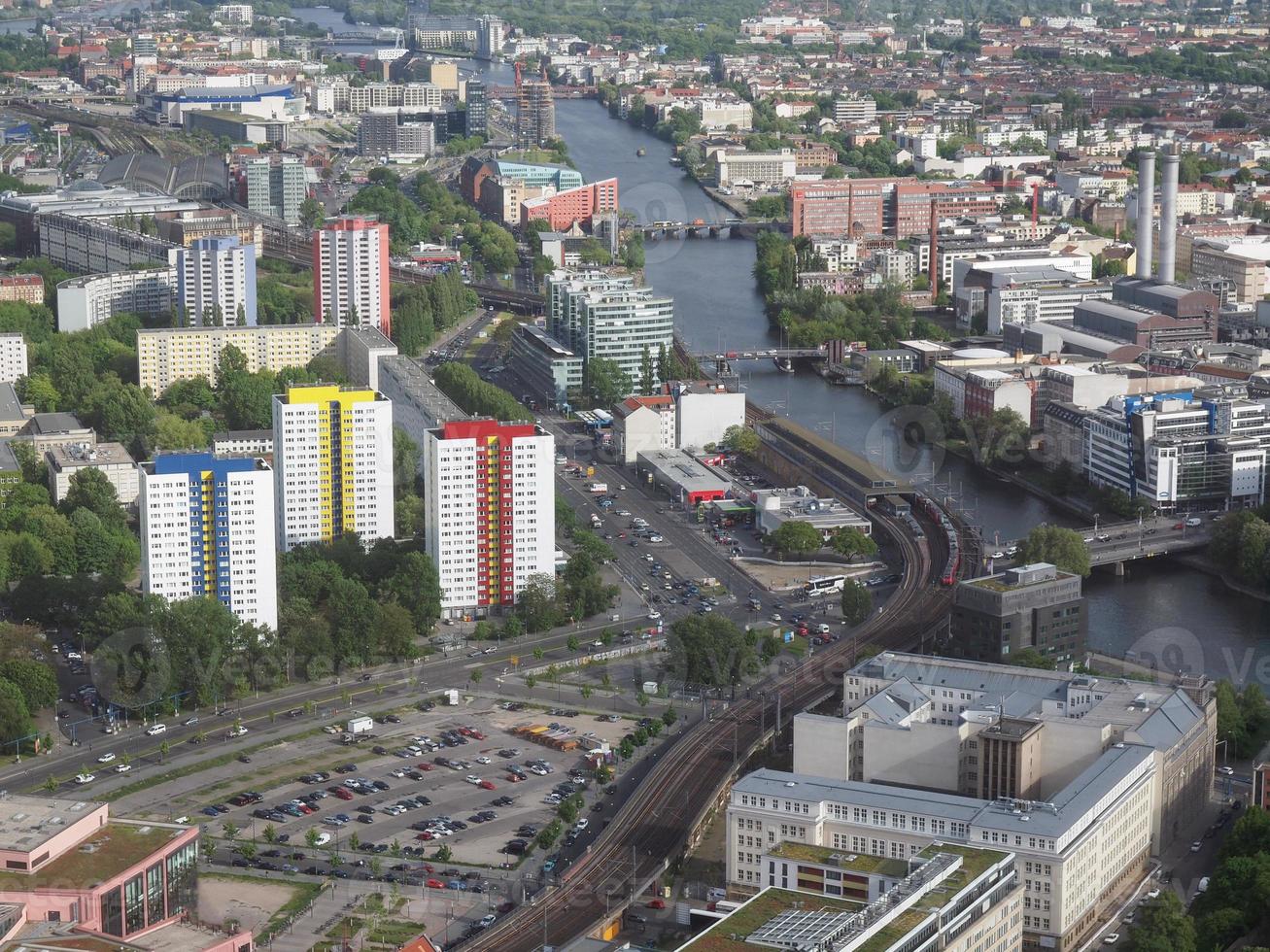 Berlin aerial view photo