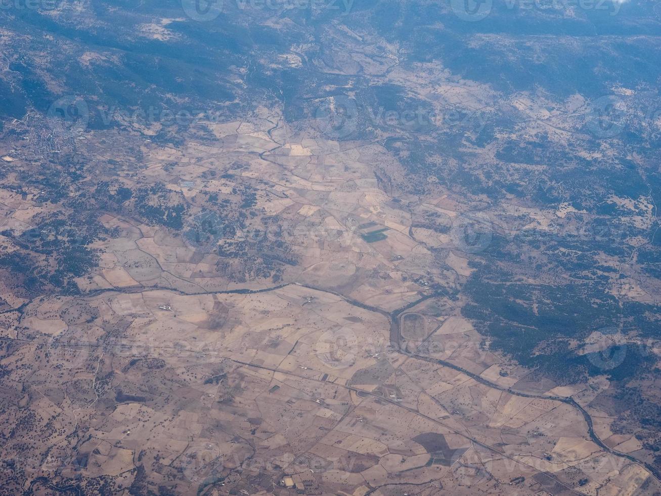 Aerial view of Sardinia photo