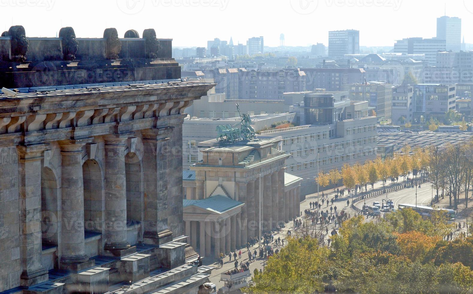 brandenburger tor, berlín foto