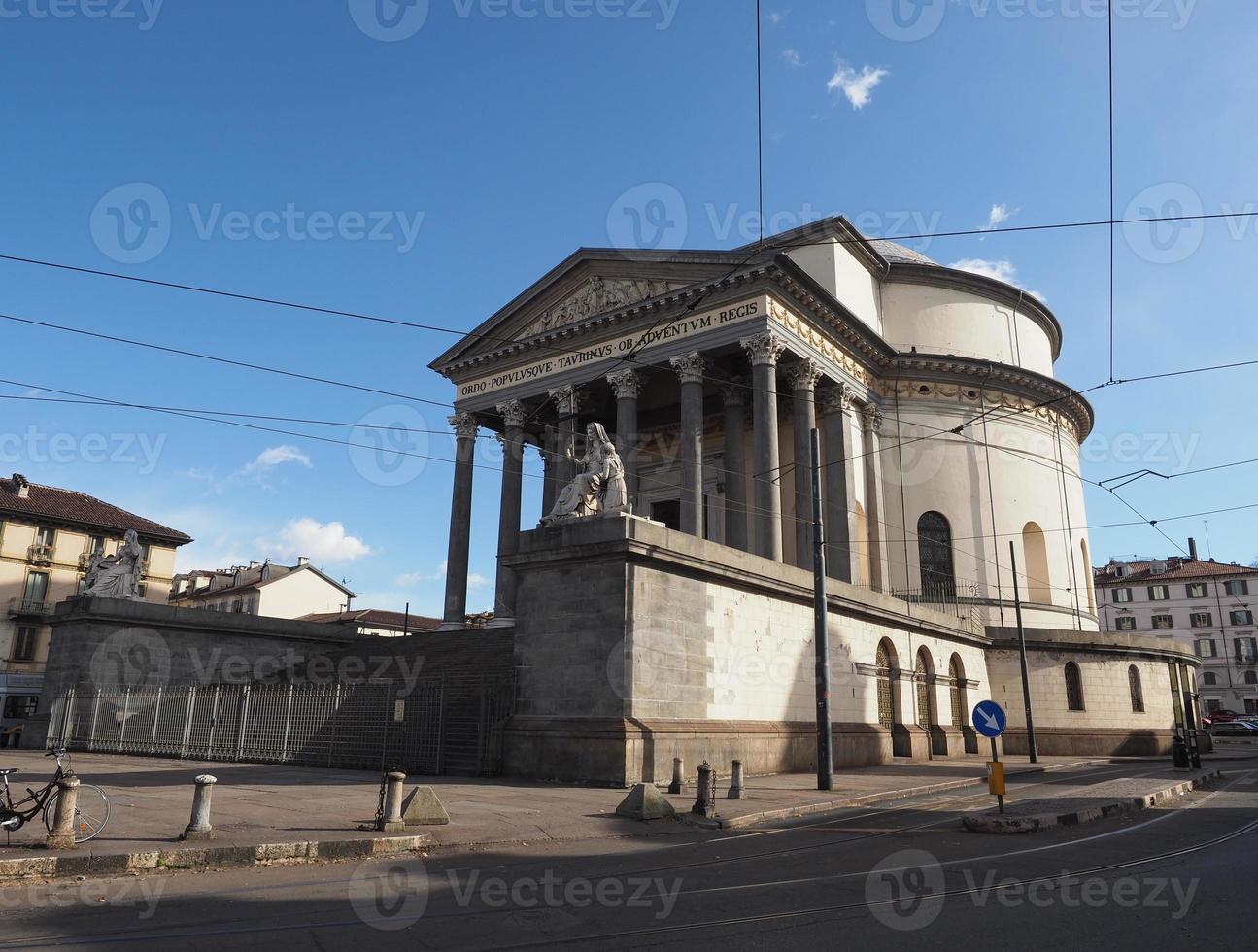 iglesia gran madre en turín foto