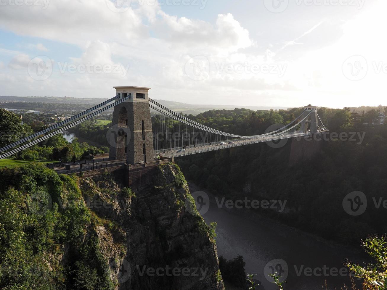 Puente colgante de Clifton en Bristol foto