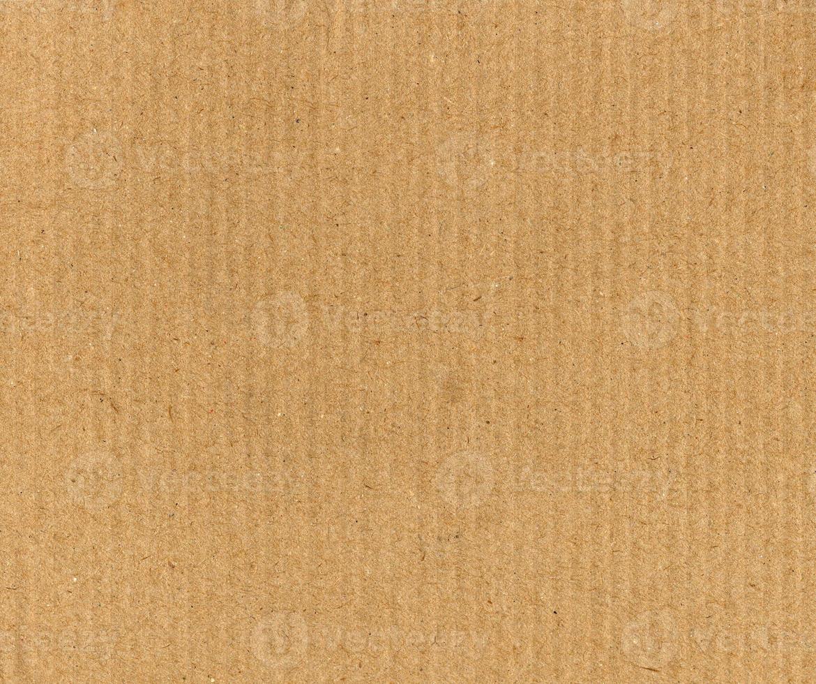 Brown corrugated cardboard background photo