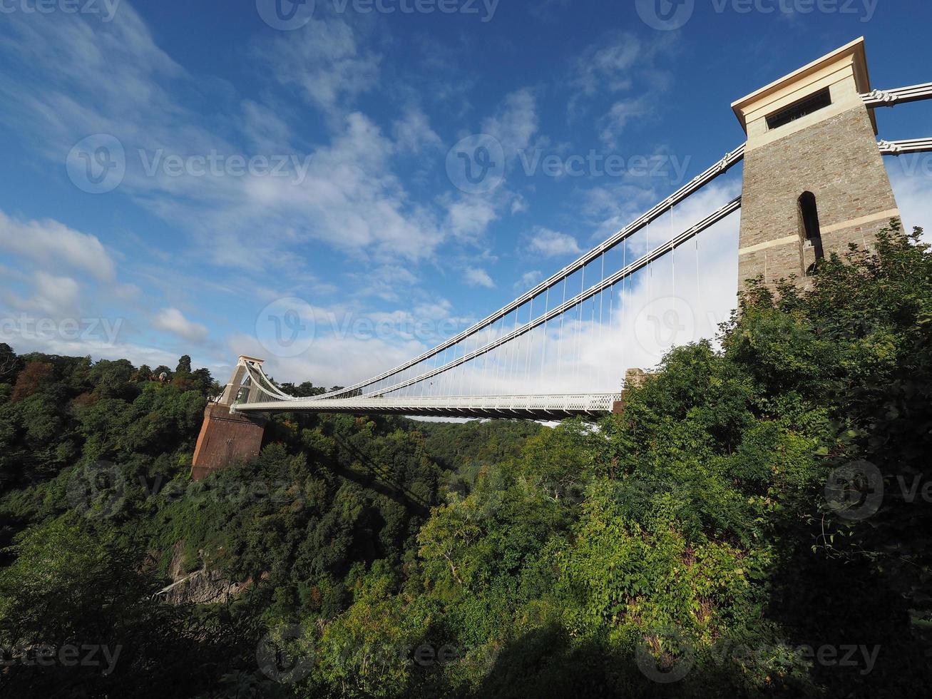 Puente colgante de Clifton en Bristol foto