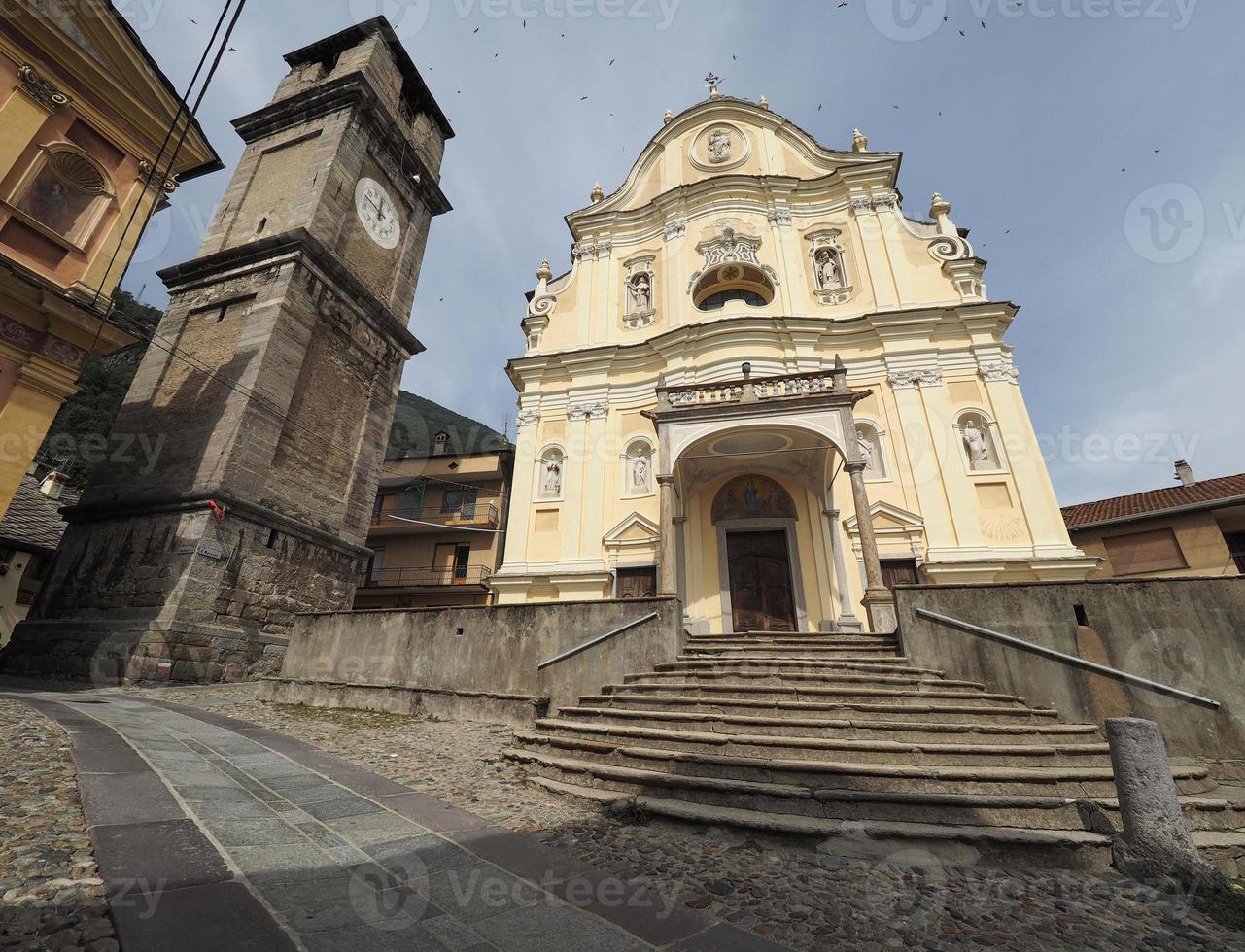 Parish Church in Quincinetto photo