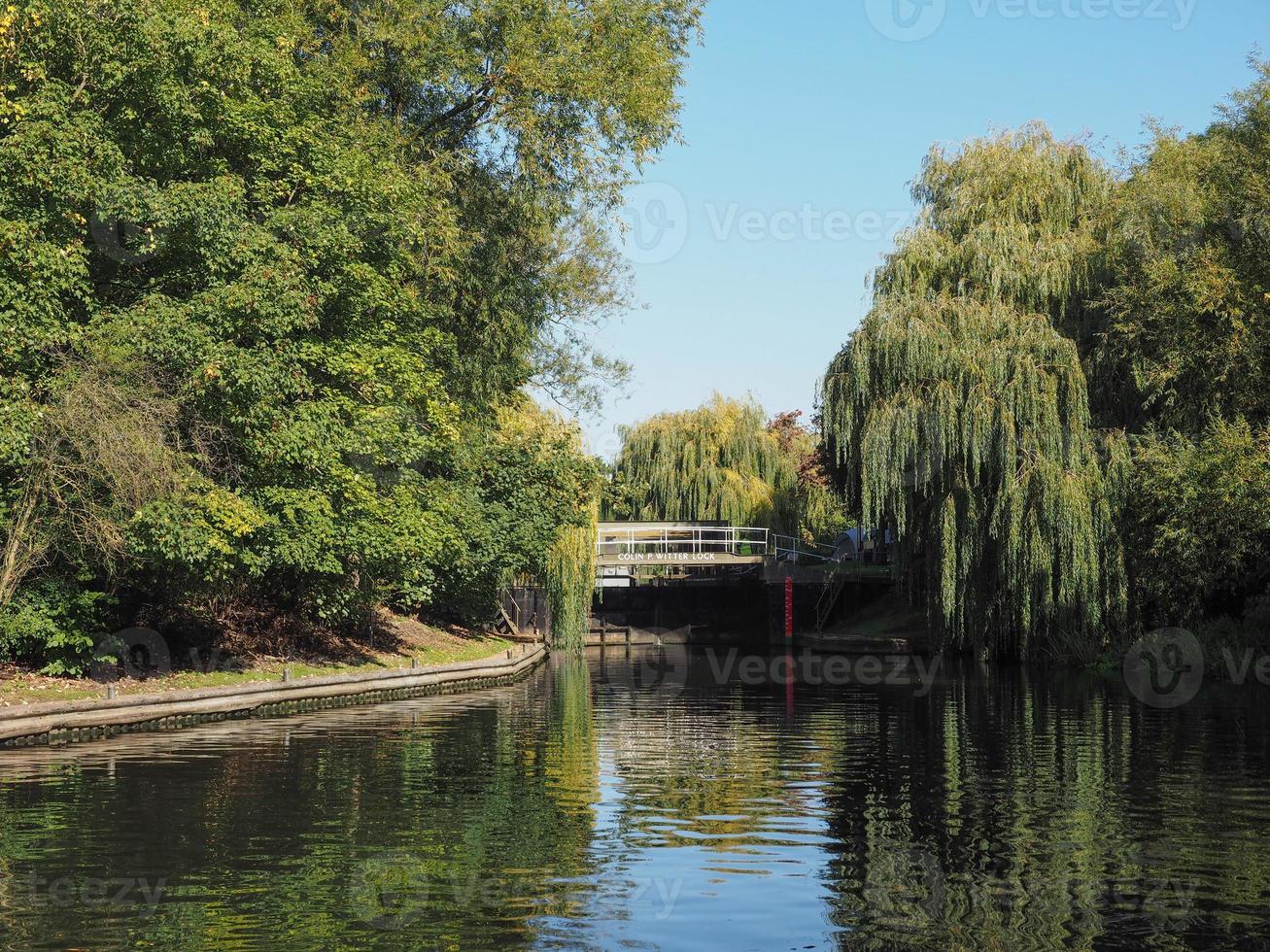 río avon en stratford upon avon foto