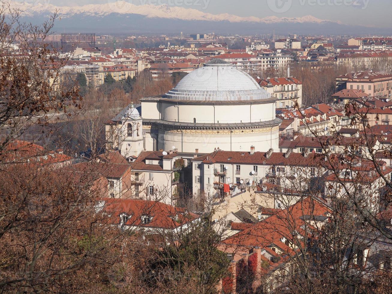 Gran Madre church Turin photo