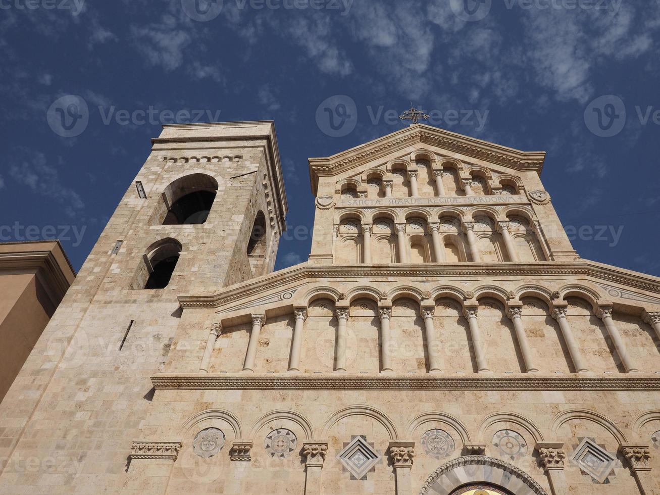 catedral de santa maria en cagliari foto