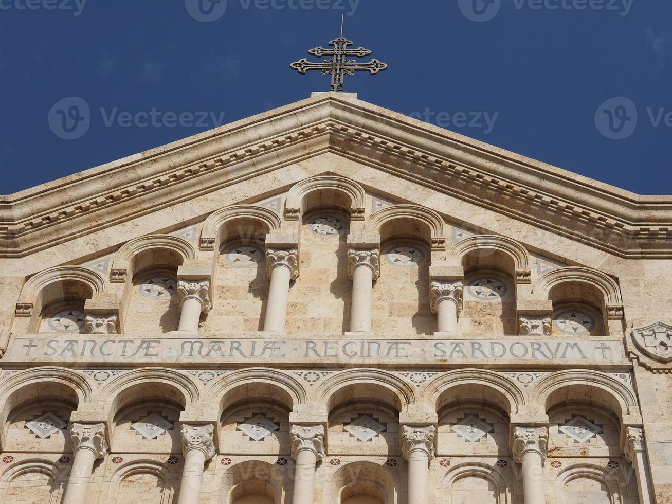 catedral de santa maria en cagliari foto