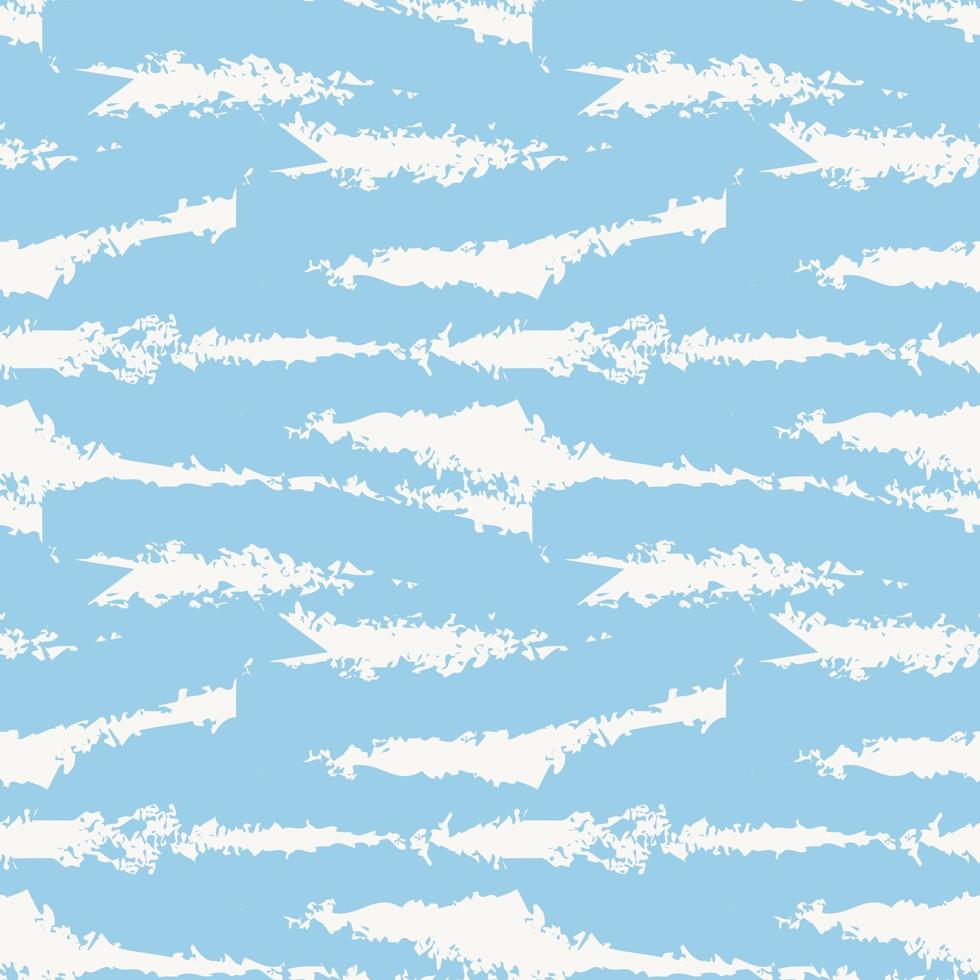 Pastel Brush Stroke Fur Seamless Pattern vector