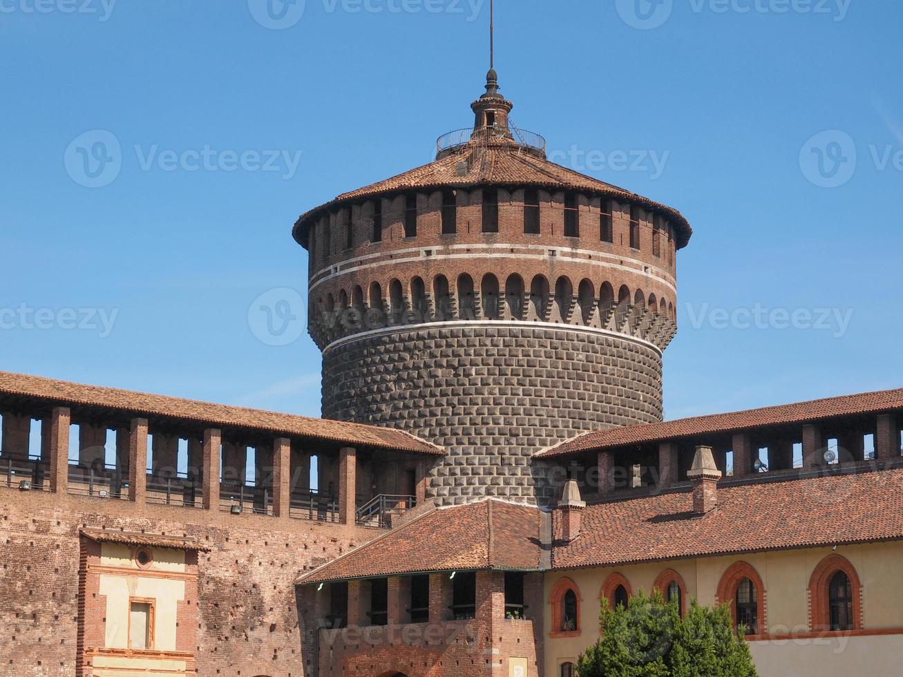 castello sforzesco milán foto