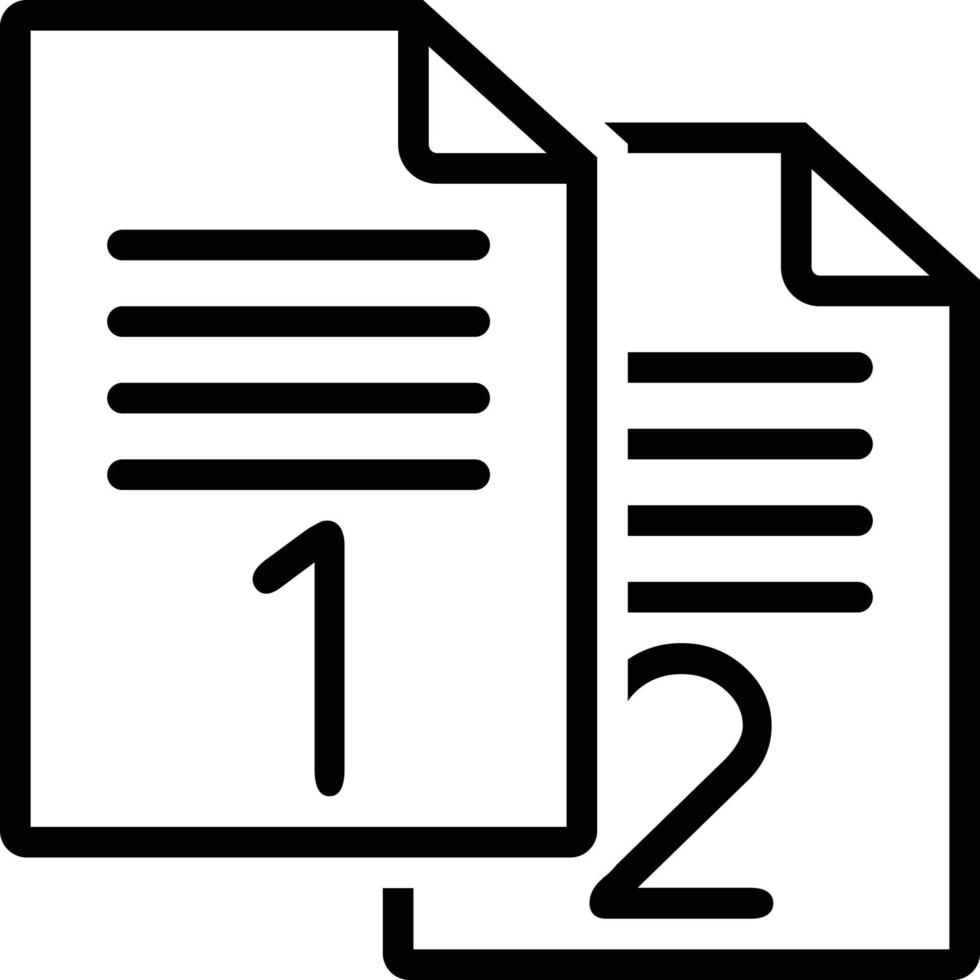 icono de línea para número de página 3158446 Vector en Vecteezy