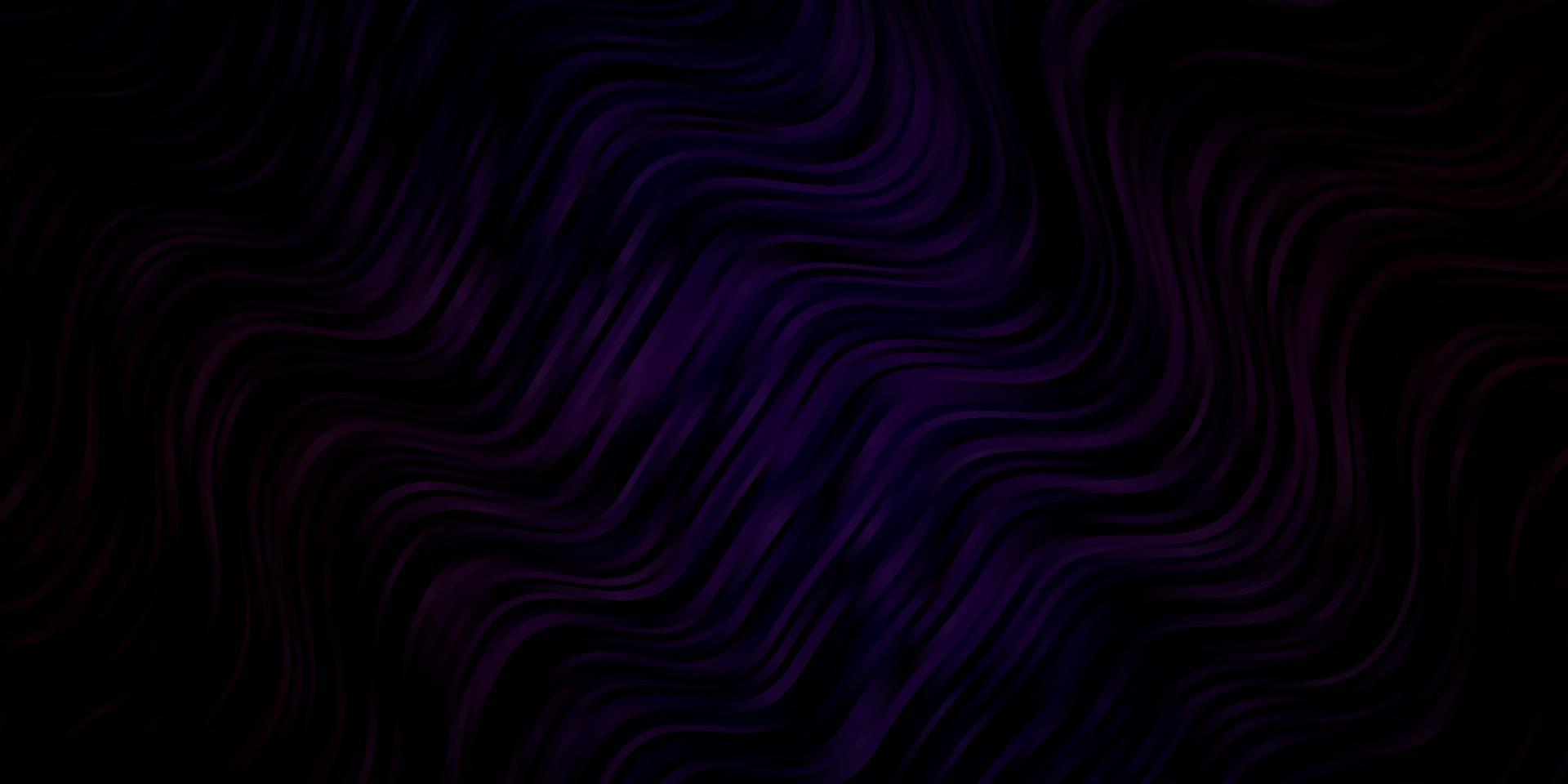 Fondo de vector de color rosa oscuro, amarillo con líneas dobladas.