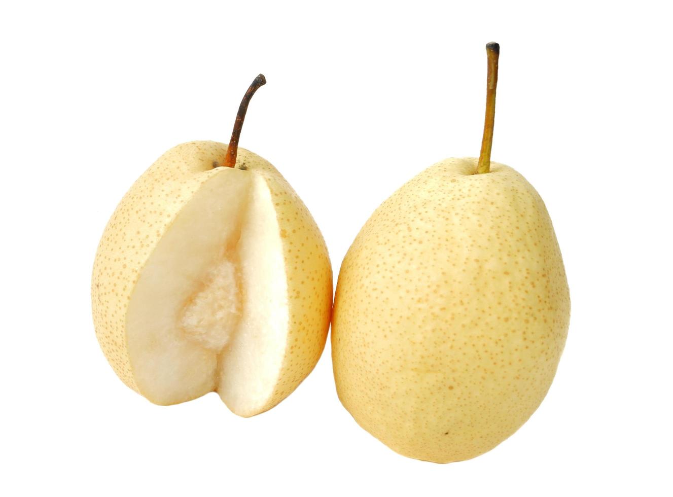 Pear isolated on a white background photo