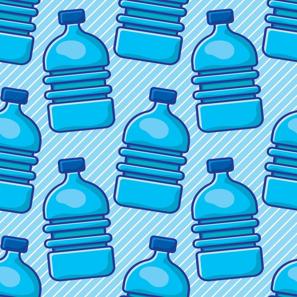 gallon water seamless pattern illustration vector