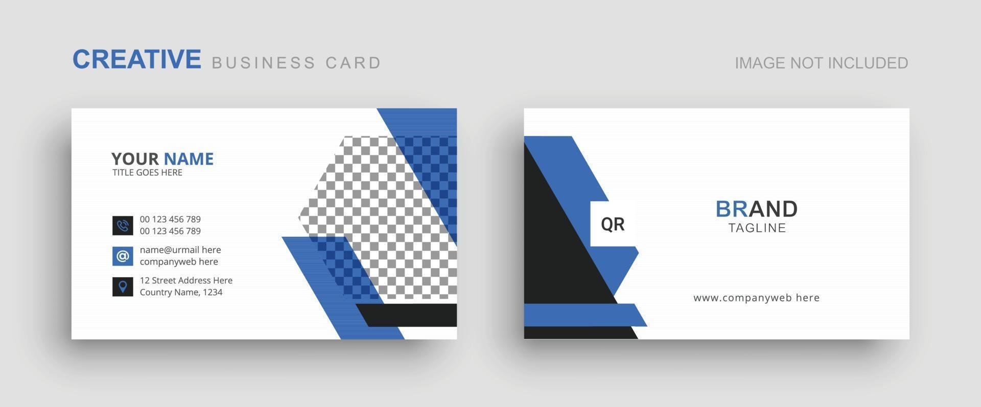 Business Card Design vector