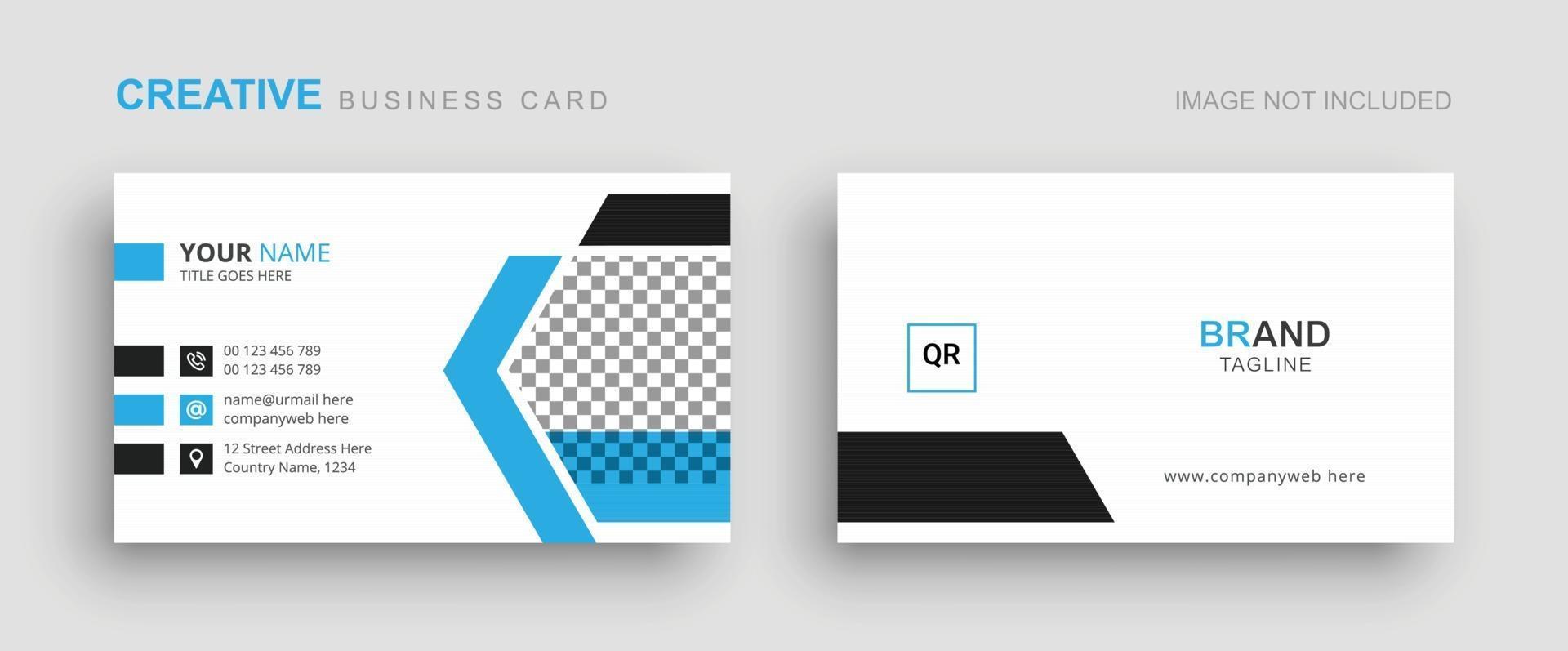 Business Card Design vector